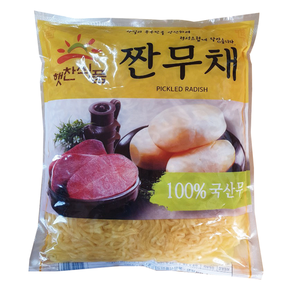 해성푸드 해성 짠무채절임 4kg 무짠지 : 해성푸드스토어