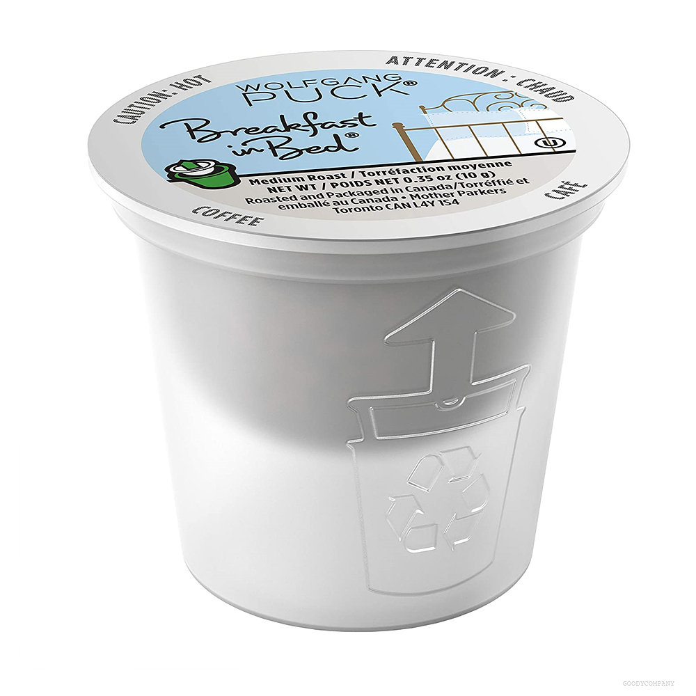 Wolfgang Puck Coffee 울프강 퍽 블랙퍼스트 인 베드 커피 캡슐 3.5oz(10g) 24개 : 구디컴퍼니