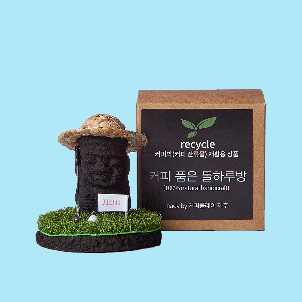 제주 커피 돌하르방 미니 장식인형 미니어처 인테리어 소품 장식품 집들이 선물 제주소품샵 : 오달콤제주