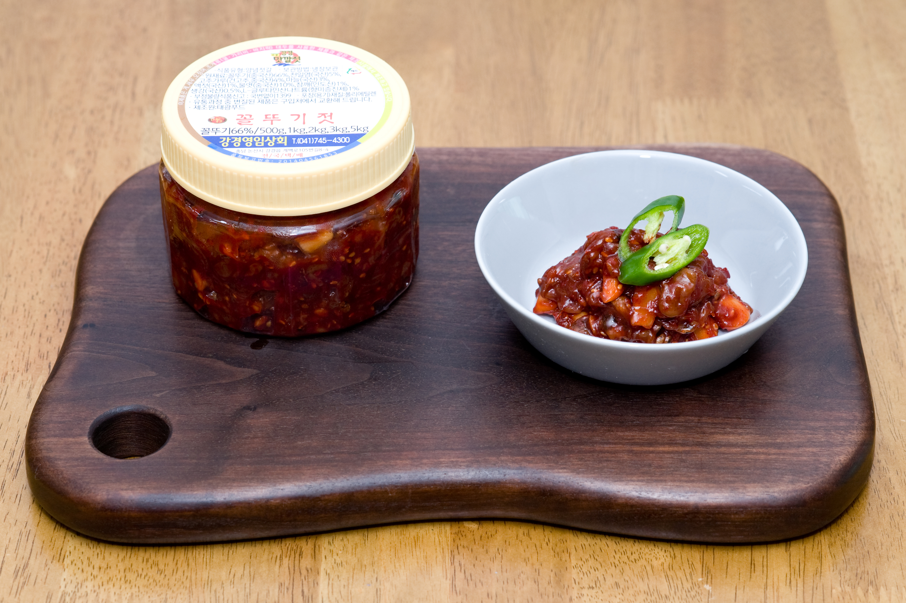 강경영임젓갈 영임상회 강경맛깔젓 꼴뚜기젓 500g / 1kg : 강경영임젓갈