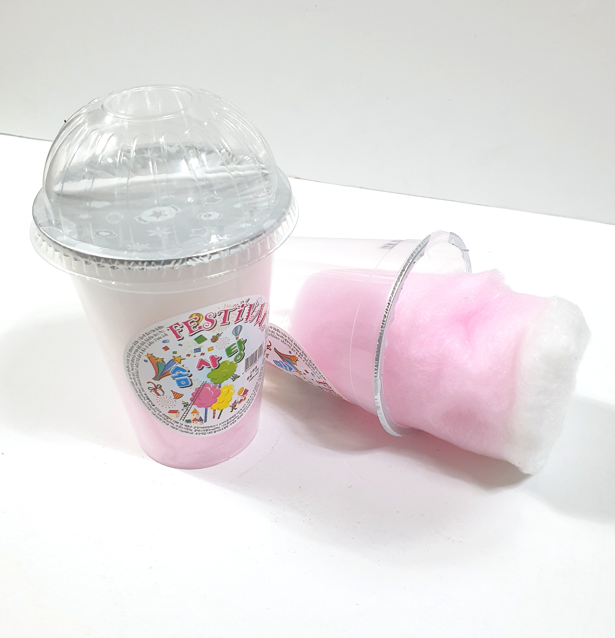 솜사탕 컵 페스티벌 솜사탕 12g (추억의 문방구 불량식품 수입과자) : 잡화아재