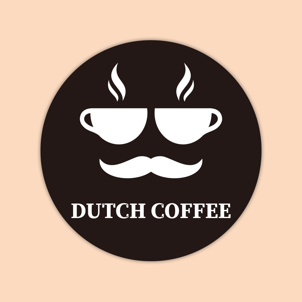 1-56 COFFEE 커피 더치커피 브런치카페 스티커주문제작 포장스티커 : 다원 스토리