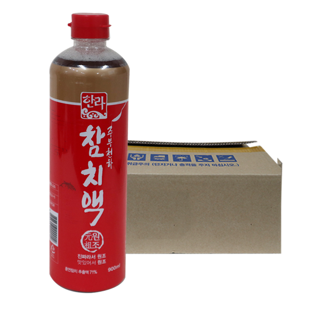 한라 주부천하 참치액900ml 2개 : 달인식자재마트