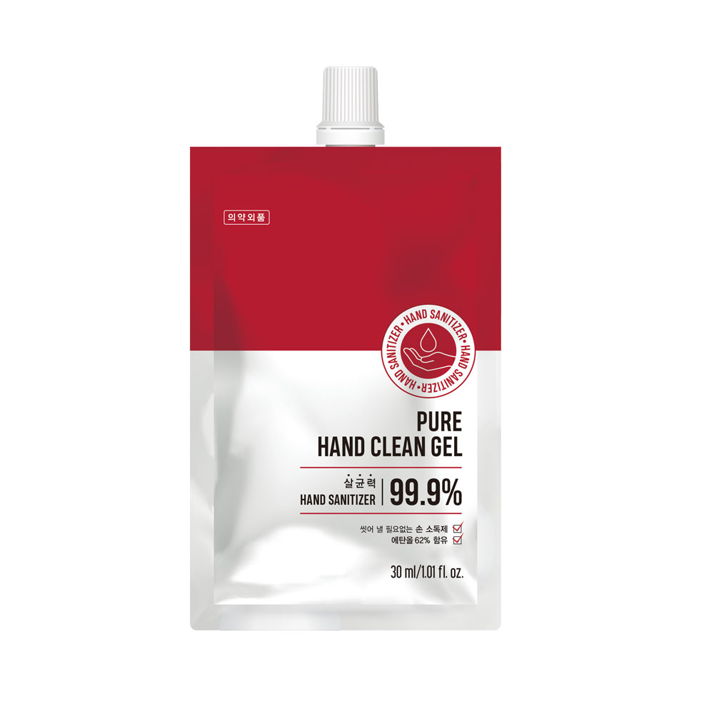 퓨어 휴대용 손소독제 손세정제 30ml : 바른 스토어