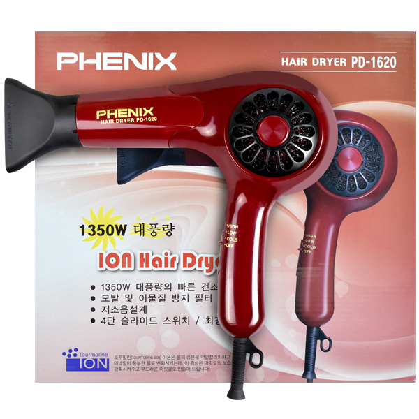 유미전자 피닉스 PD-1620 이온 드라이기 1350W : 헤어까페