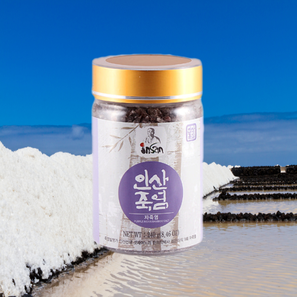 인산죽염 9회 자죽염 고체 분말 240g : 미라클캡슐 인산죽염공식몰