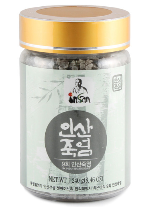 인산죽염 9회 인산죽염 240g 고체 : 미라클캡슐 인산죽염공식몰