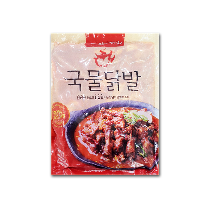 [냉동] 한강푸드 국물닭발 800g / 매운닭발 간편닭발 즉석닭발 안주 : 여유마켓