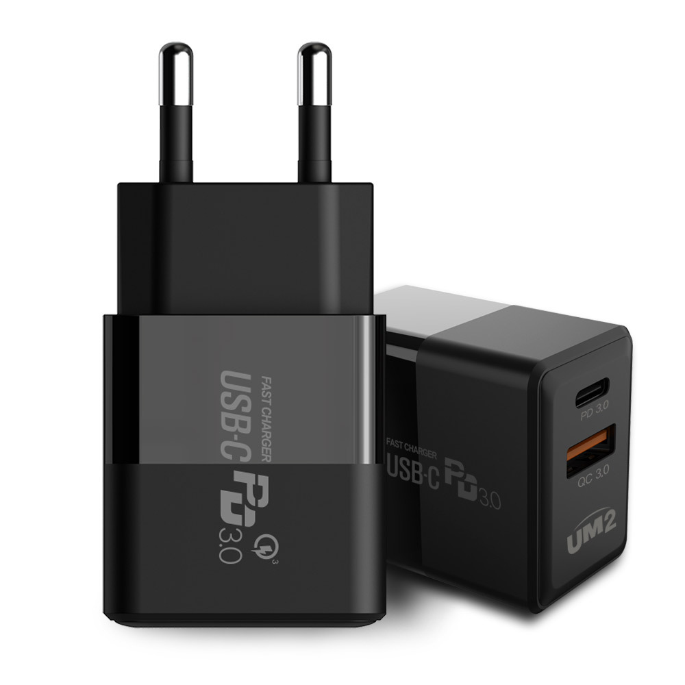 UM2 USB PD 3.0 C타입 아이폰13 PPS S20 노트20 노트북 맥북 테블릿PC 고속 멀티 충전기 : 아임커머스