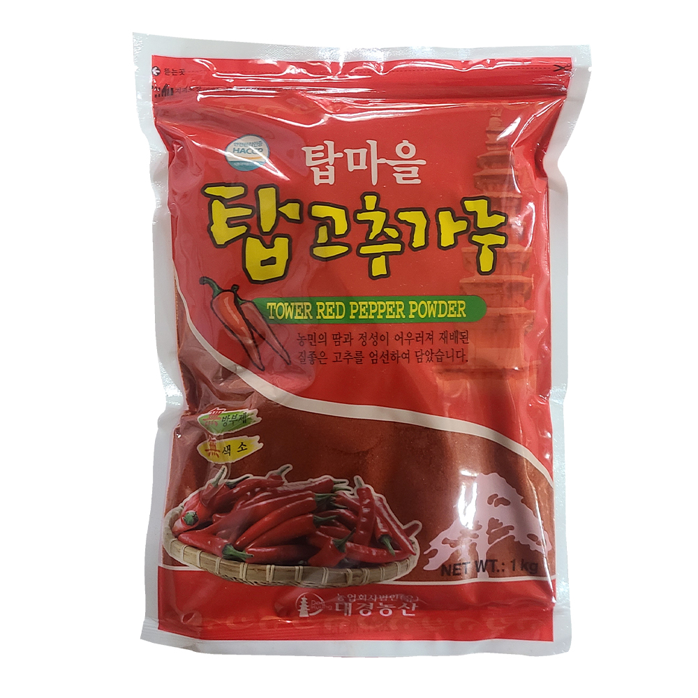 대경농산 탑마을 탑 고추가루(미분) 1kg : 에브리푸드