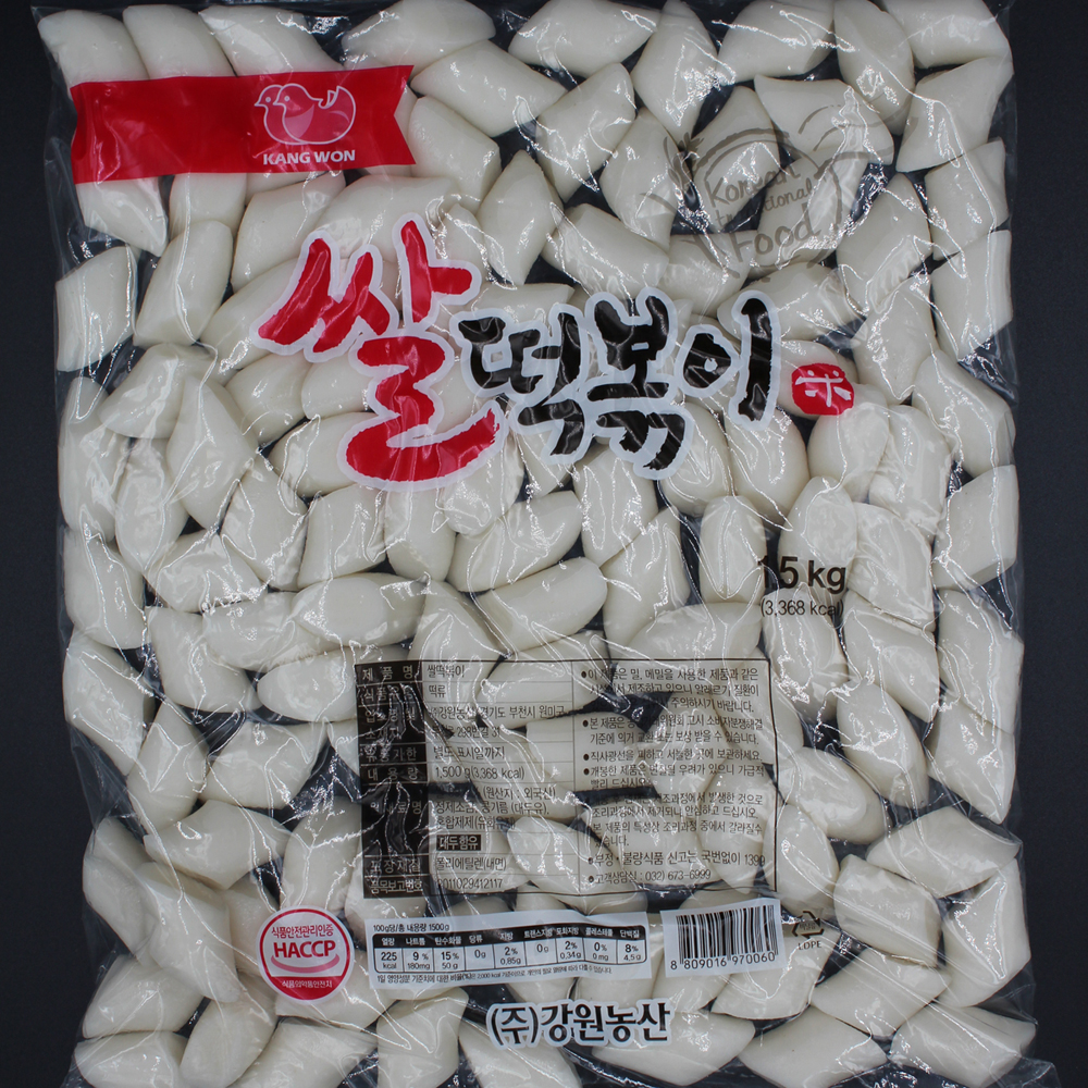 강원농산 절단도토리(쌀떡볶이) : 강원농산e