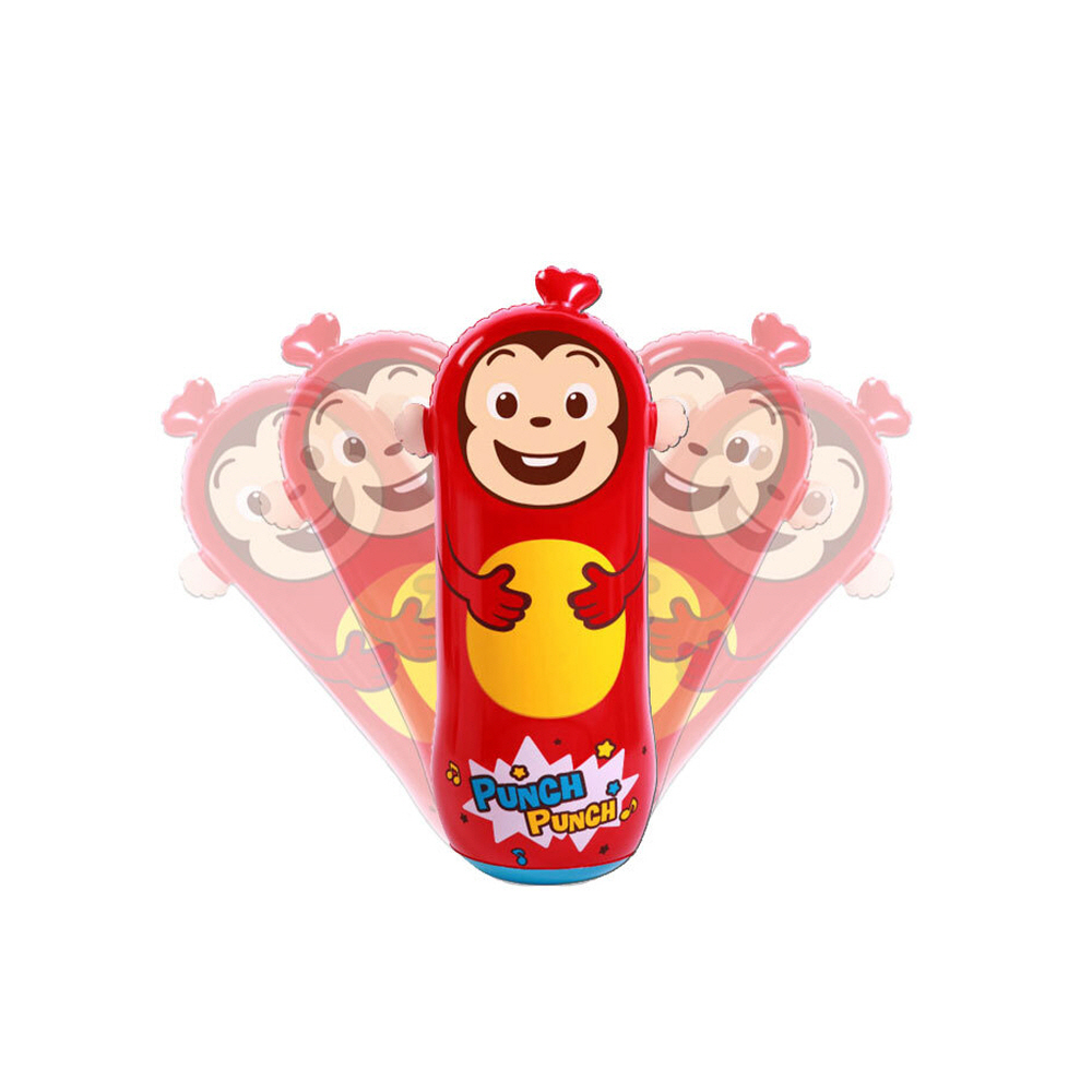 핑크퐁 에어펀치백 어린이 유아 복싱 샌드백 챔피온 펀치볼 실내 운동 스포츠 놀이 장난감 : 쥐뱅마켓