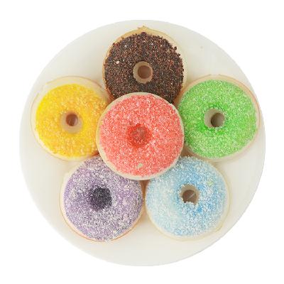 케이크 빵 모형 시뮬레이션 가짜 음식 촬영 소품 웨딩 모델 초보자 홈 키즈주방 도넛 빵집 : 샤스타 데이지