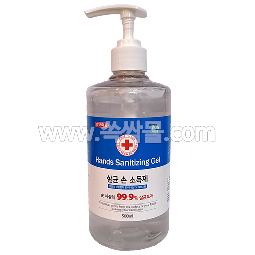 닥터에버크린 살균 손 소독제 손소독겔  500ml 에탄올70% : 쓱싹몰 정도에스지