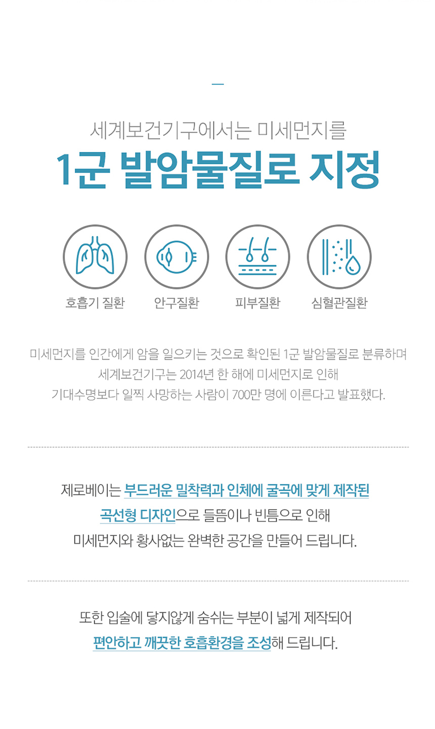 [30매] KF94 제로베이 마스크 대형 중형 새부리형 보건용 국산 : 비타마니아