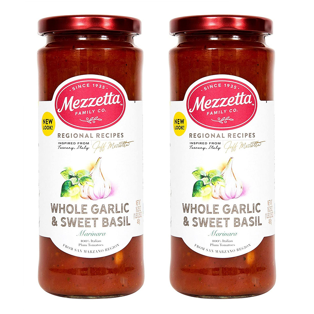 Mezzetta Marinara Sauce 메제타 마리나라 소스 갈릭 & 바질 460g 2개 : 바이카우