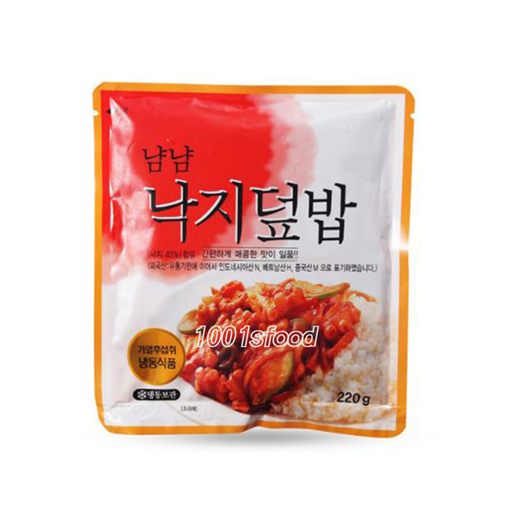 남양 냠냠낙지덮밥 220gx25ea : 천일푸드
