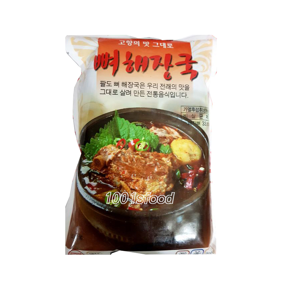 팔도 뼈해장국 600gx20ea : 천일푸드