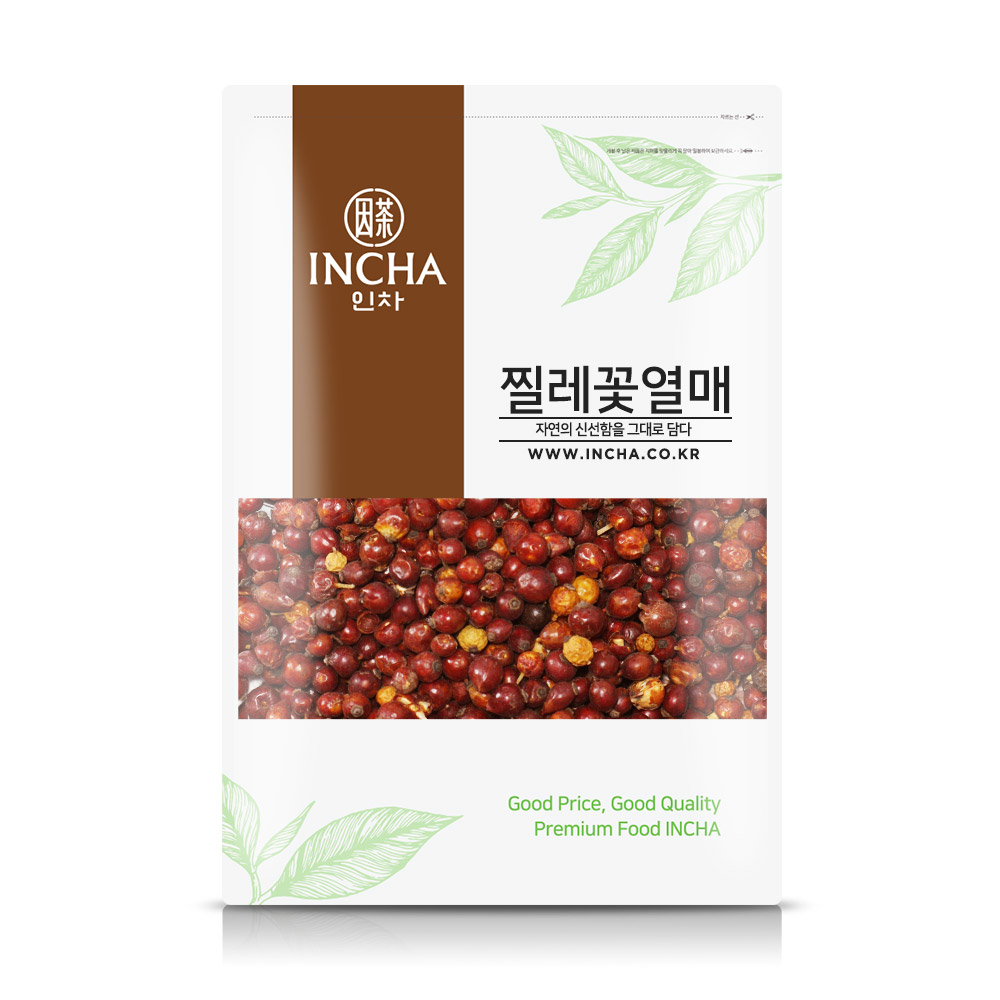 인차 국내산 찔레열매 영실자 찔레꽃 열매 차 300g : 인차