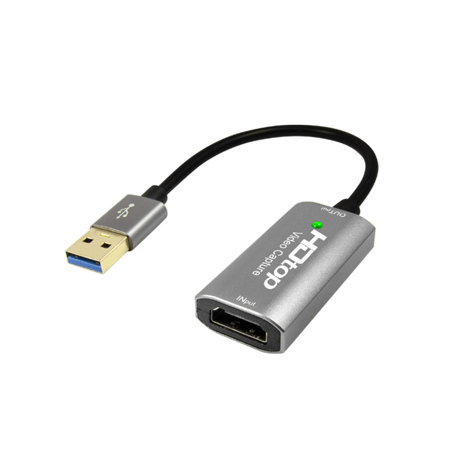 에이치디탑 USB3.0 TO HDMI 4K60Hz 영상 캡쳐보드 15CM HT-3C009 : 마하링크 공식스토어