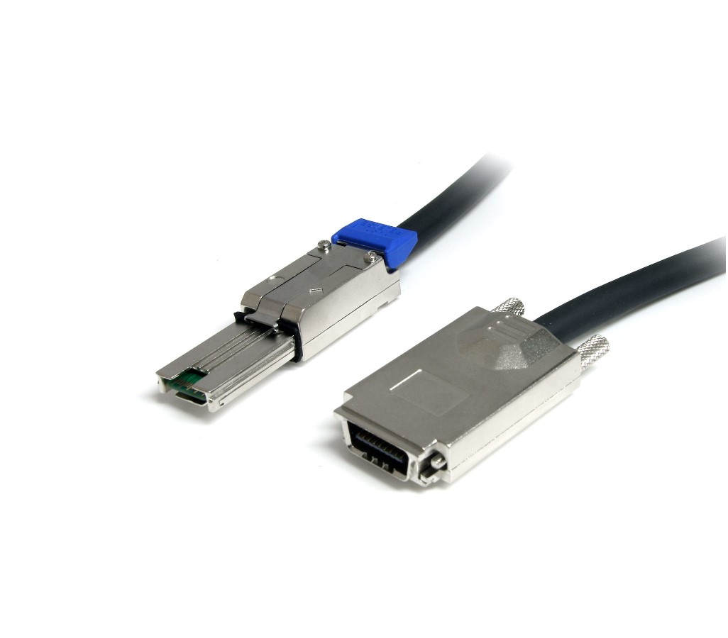 SAS 케이블 SFF-8470 to SFF-8088 mini SAS 1M : 붐테크