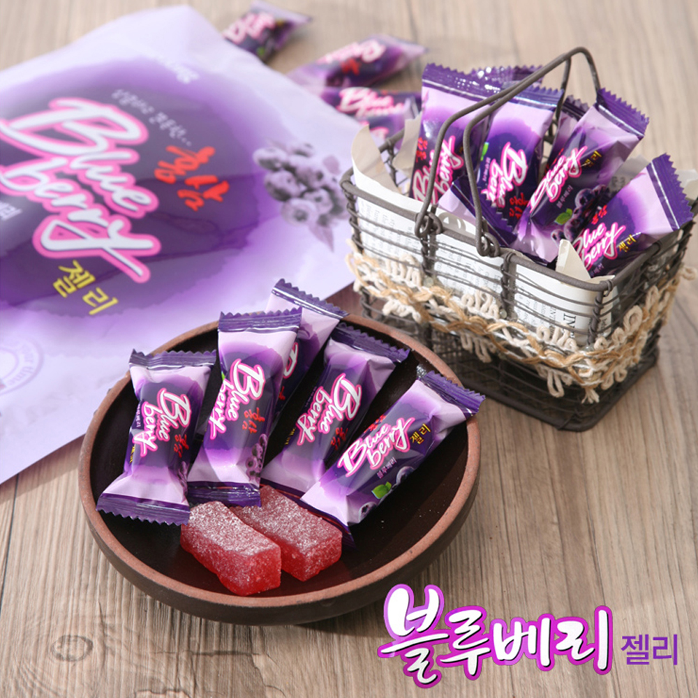 고려 홍삼 블루베리 젤리150gx5봉 (1봉약13개) 제리 캔디 : 모래알마켓
