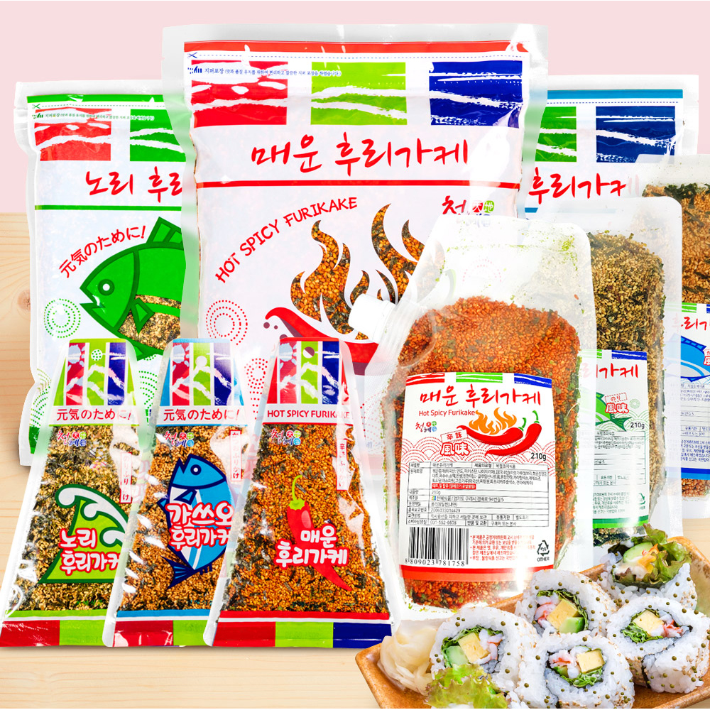 밥에뿌려먹는가루 후리가케 매운깨 주먹밥 볶음밥 김밥 도시락 조미료 재료 노리후리카케 가루 : 최상사몰