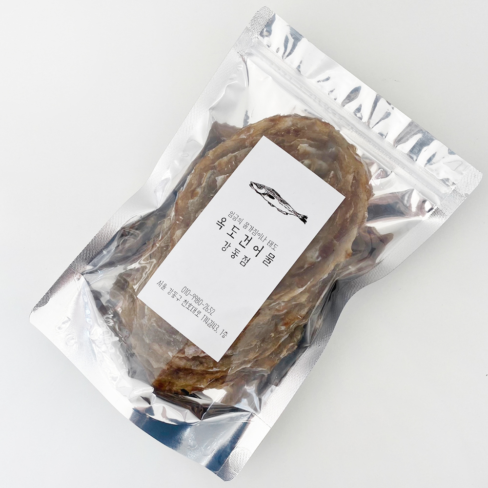 국내가공 쥐치포 두꺼운 참쥐포 맛있는 옛날 두툼 쥐포 : 옥도건어물 강동점