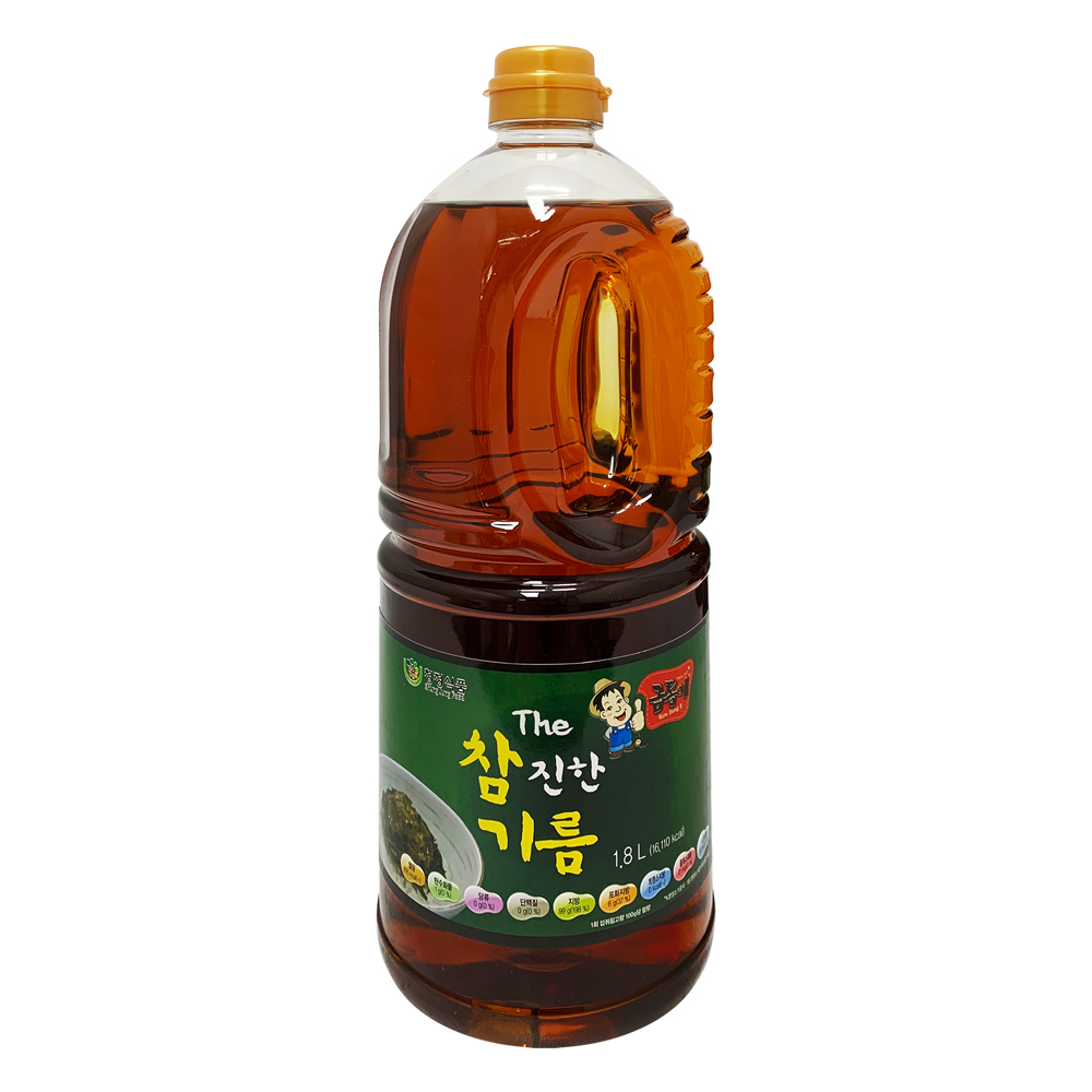 청정식품 대용량 참맛기름 1.8L 업소용 향미유 향기름 맛기름 : 따봉쇼핑