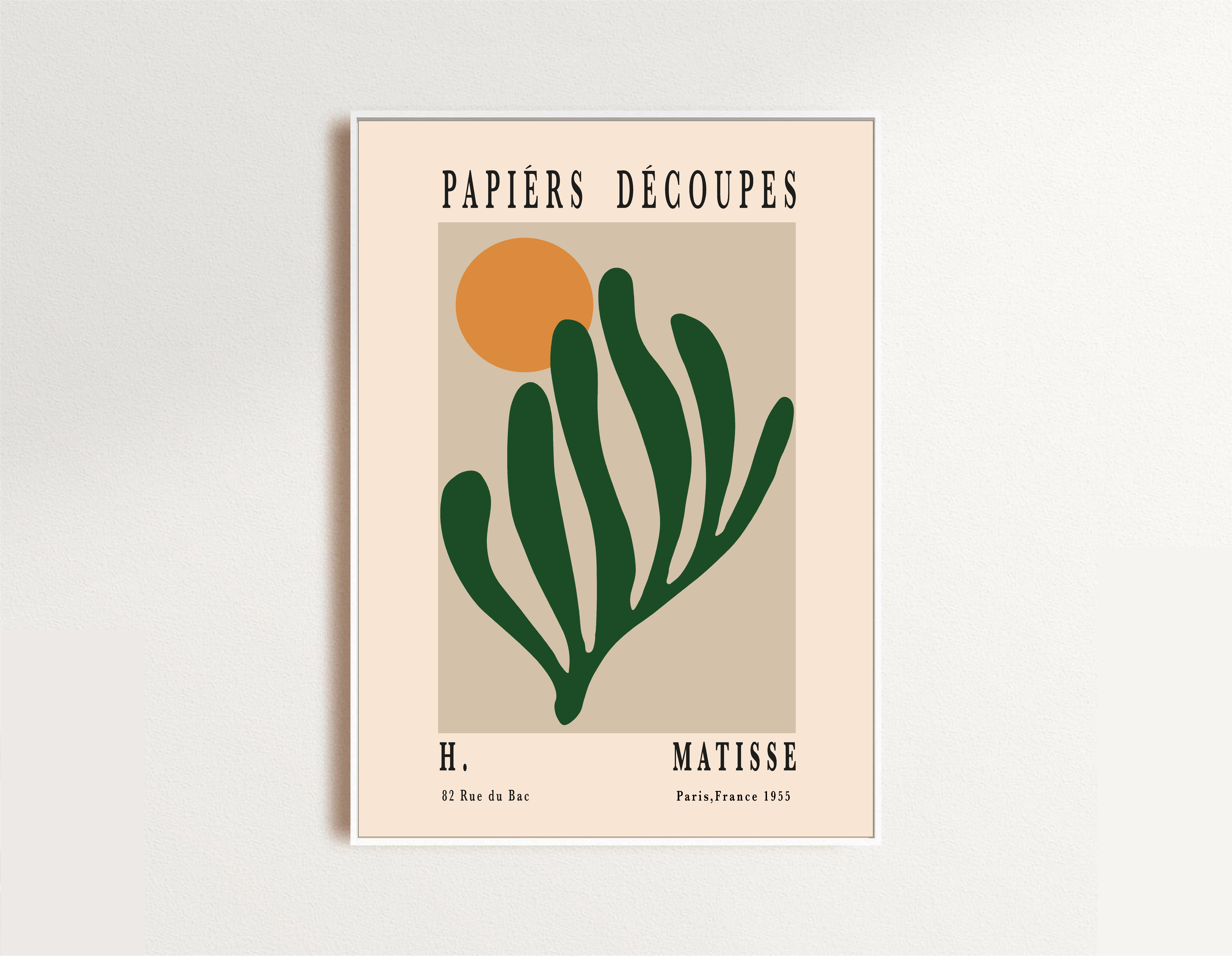 앙리 마티스 인테리어 포스터 11 - Matisse Poster : 아트스튜디오 이젤