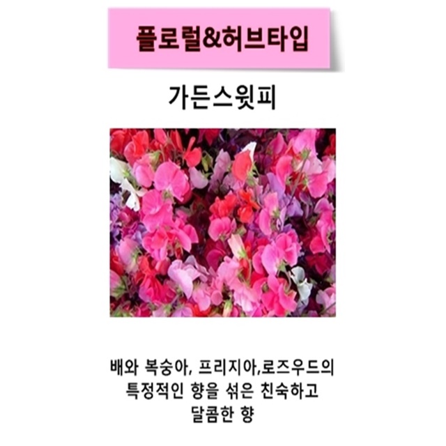 가든스윗피 / 영국CPL 향오일 / 프래그런스오일 : 캔들아리아