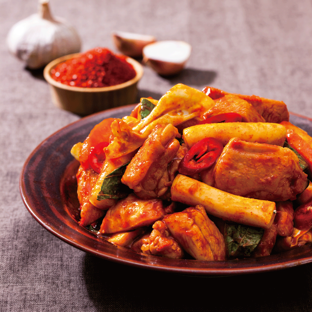 올품 매운맛 닭갈비 1.8kg (300g x 6봉) : 올품몰