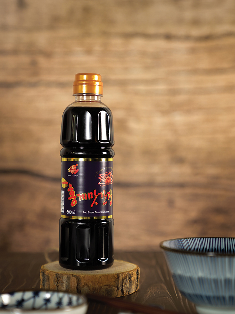 프리미엄 홍게간장 500ml 휴게소 판매제품 : 동부산식품유통