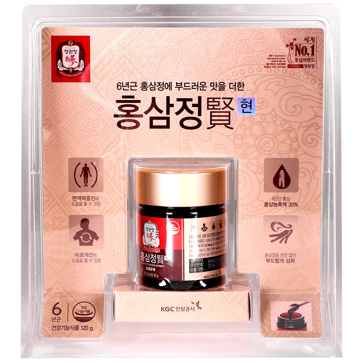 정관장 6년근 홍삼정 현 120g 떠먹는 홍삼 코스트코 : 코코구니