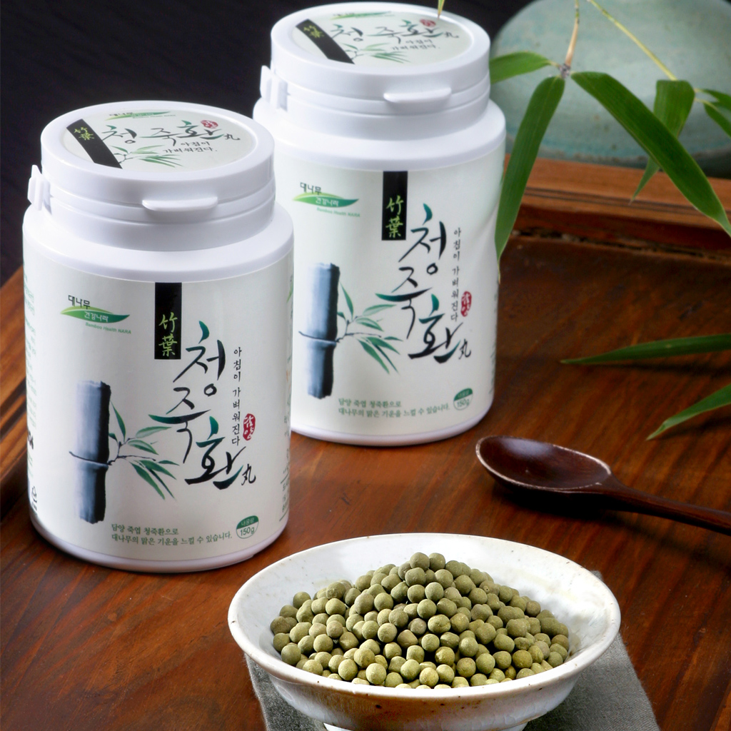 청죽환 (대잎환) 150g x 2EA (60일분) / 대나무잎 건강환 : 대나무건강나라