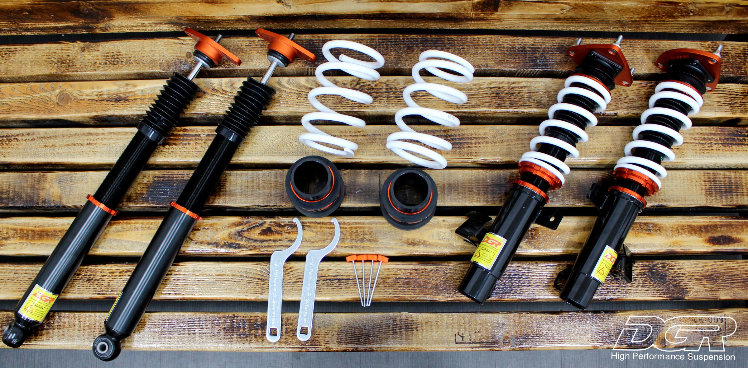 DGR 04-11 Ford Focus MK2 COILOVER SUSPENSION (디지알 04-11 포드 포커스 MK2 코일오버 서스펜션) : Red9ine 레드나인