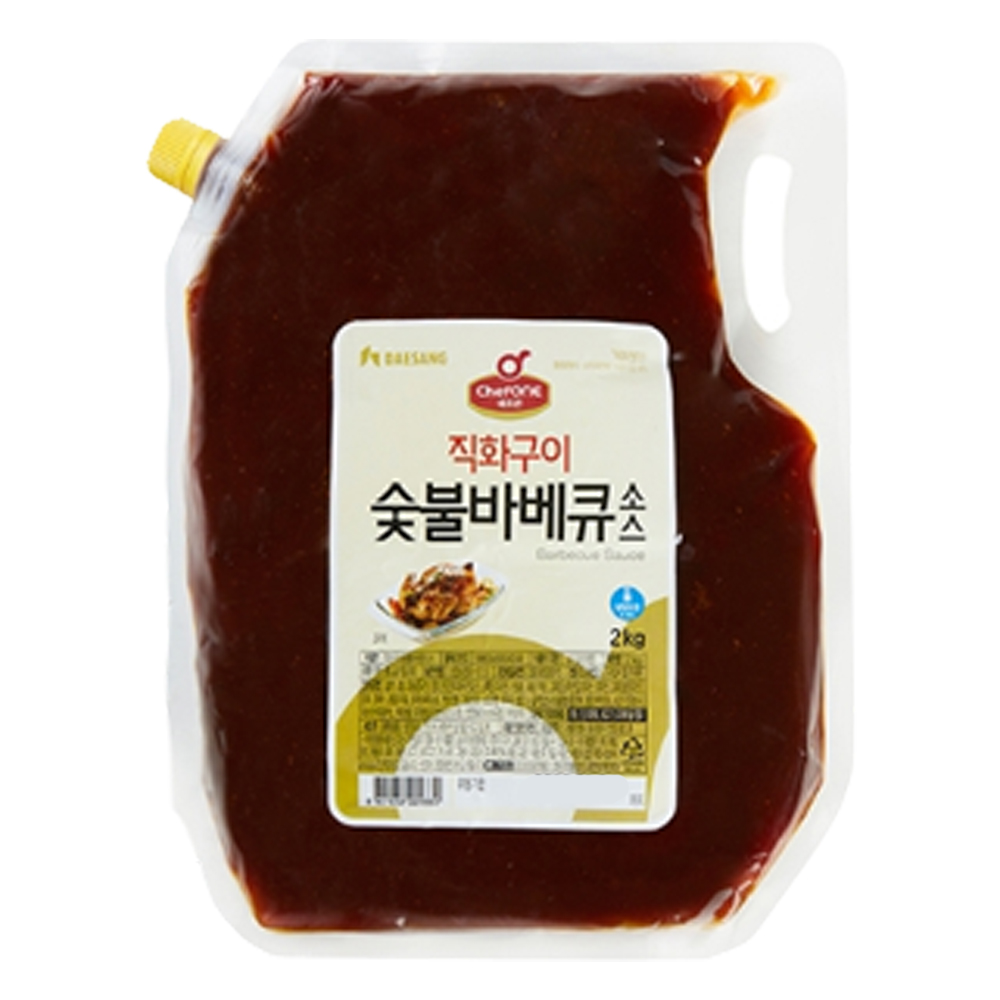 쉐프원 직화구이 숯불바베큐소스   2kg x 5봉지 : 에스플러스마켓