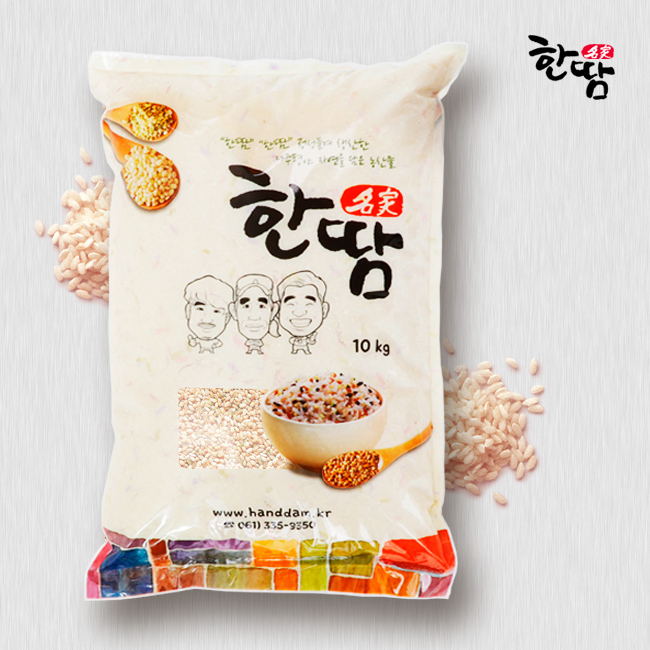 나주농부 한땀 잡곡 / 현미찹쌀 10kg (유황우렁이농법) 국내산100% : 나주농부 한땀