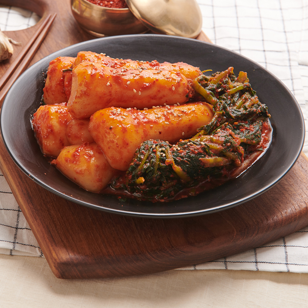 전라도 곡성 김권태 총각김치 2kg 옥과맛있는 배추김치 외 11종 : 목화골 우리농산