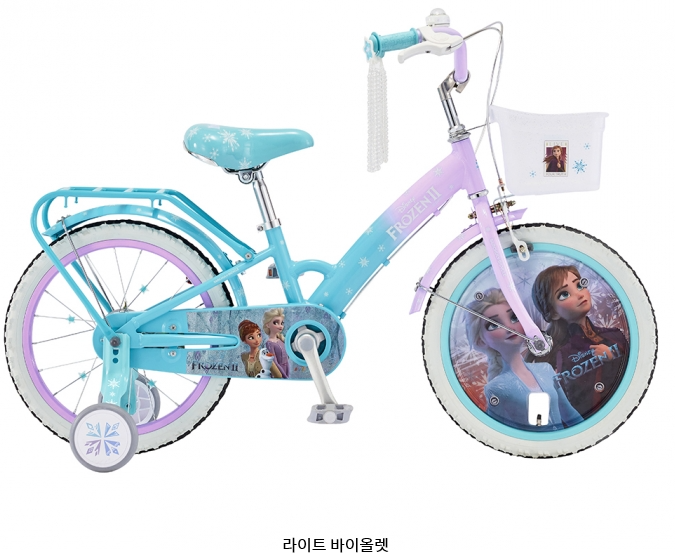 삼천리 2021 겨울왕국2 18인치 어린이 아동용 네발자전거 부산직배송/ 사은품 증정 : 탑 바이시클