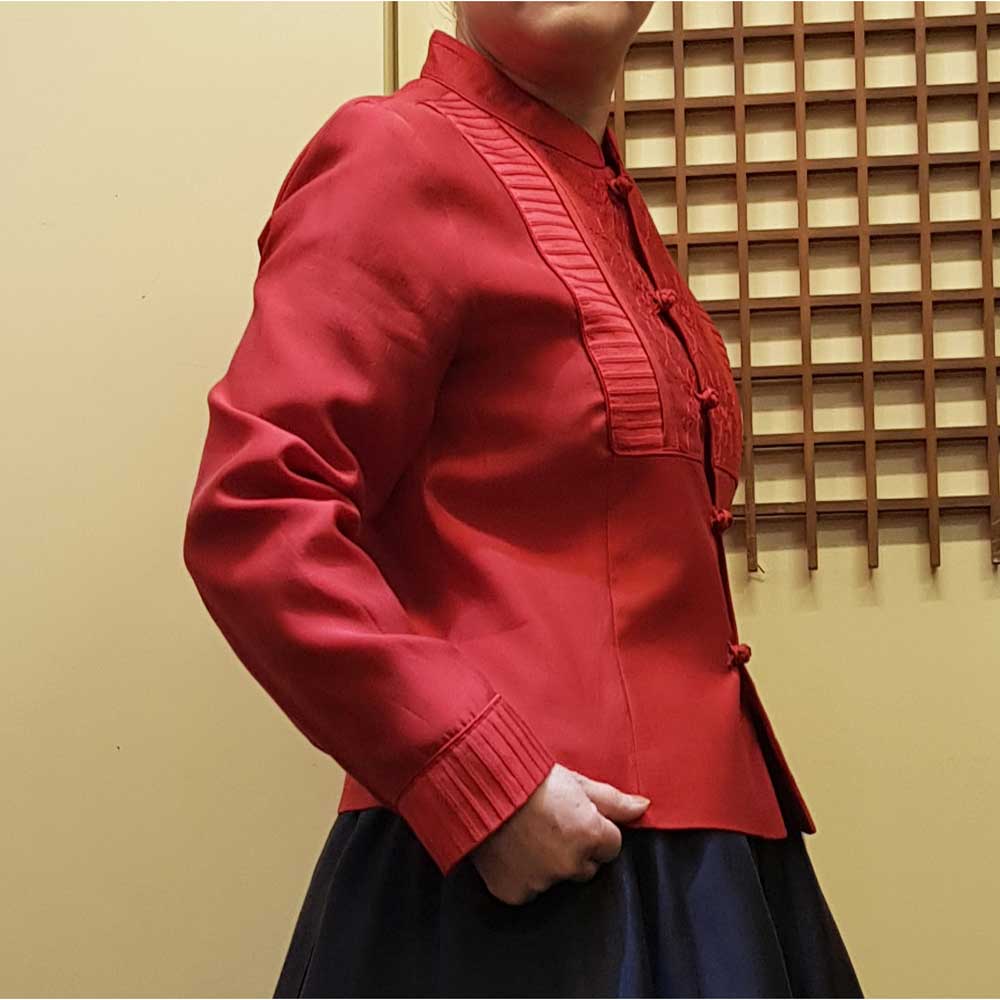 인사동 브랜드 퓨전 시동생결혼 하객 여성개량한복  핀턱저고리 : 모둠삼방