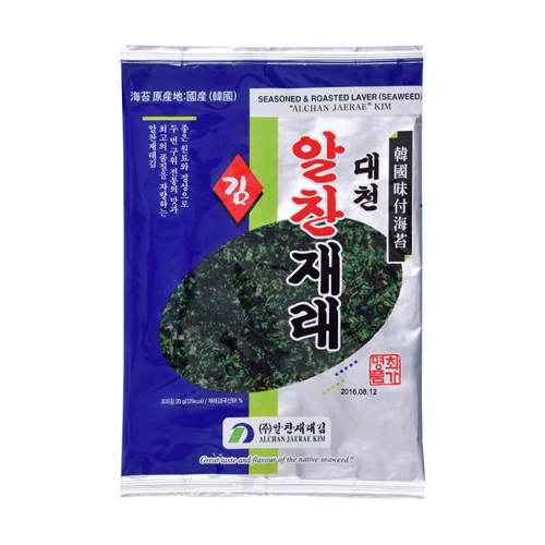 대한무역상사 맛있는 알찬재래김 전장김 20봉 : 다하네몰