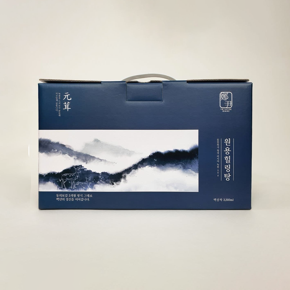 정대영 원장 생락녹용 러시아녹용 원용탕 분골상대 110ml x 30포 : 생락녹용