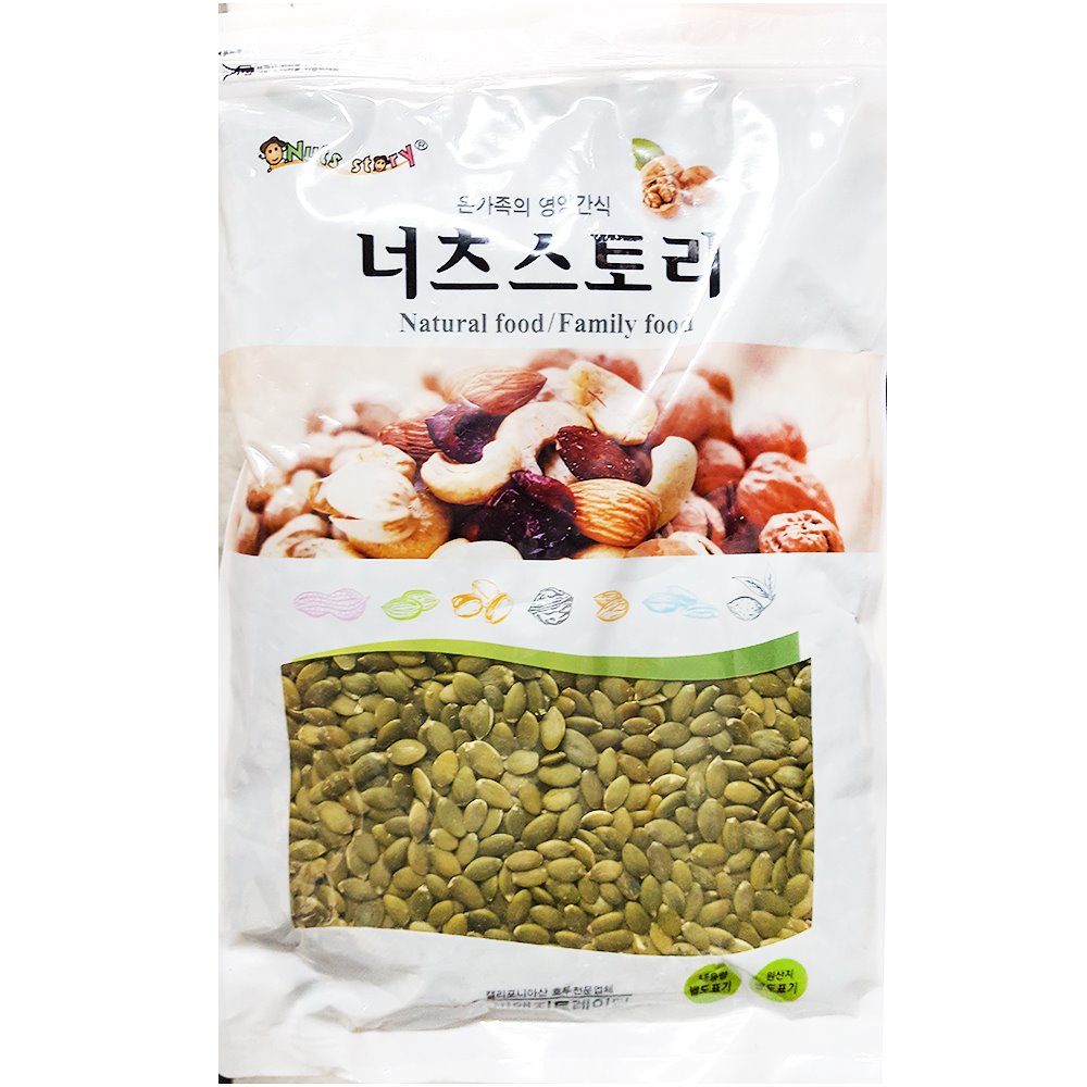 비앤지 너츠스토리 호박씨 1kg X10봉 : 윤정이네푸드