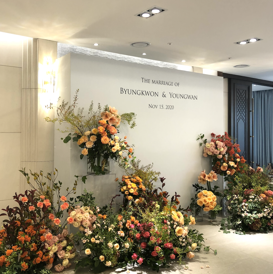 웨딩포토월 웨딩포토존 고급퀄리티 표현 가능해요 (가로 2.5m x 세로 2.5m) : 크라운스테이지