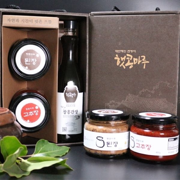 [남도드림] 대한명인 장흥식품 햇콩마루 3종 선물세트 : 장흥몰