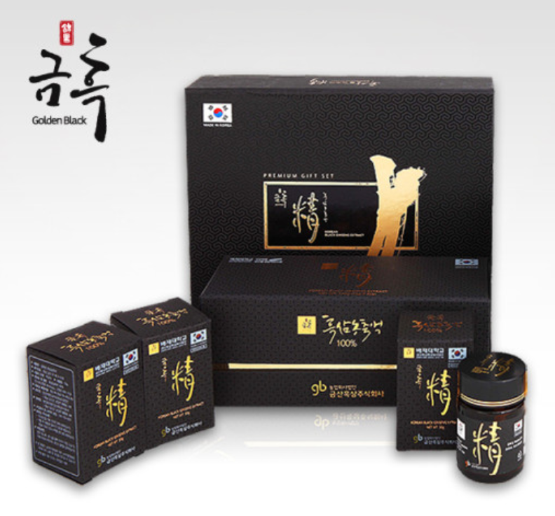 흑삼농축액 진액 구증구포 고려 금흑정 금흑  250g(50g×5ea) : 홍직구
