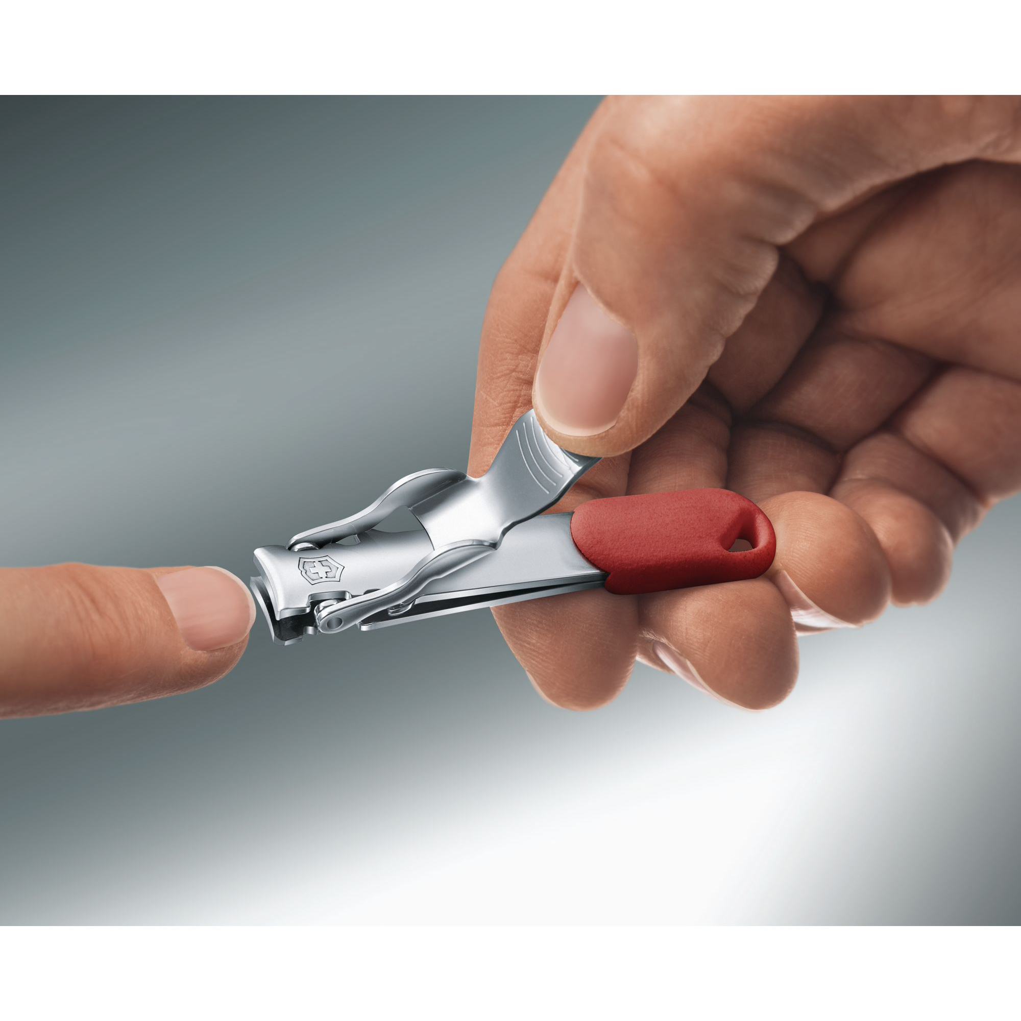 빅토리녹스 컴팩트 네일 클리퍼 손톱깎이 레드 60mm 8.2050.B1 : 빅토리녹스