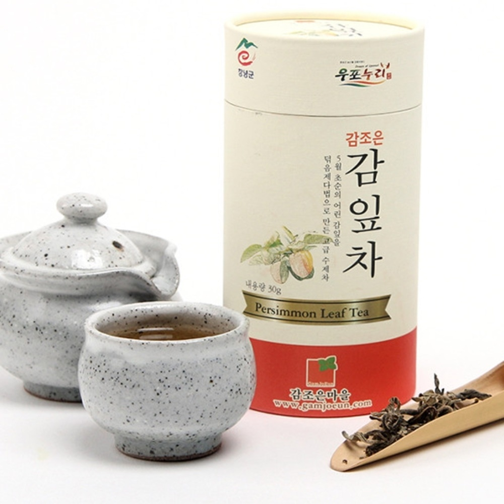 감조은마을 수제 어린감잎차30g 피로회복 차 : 능주맘심 쇼핑