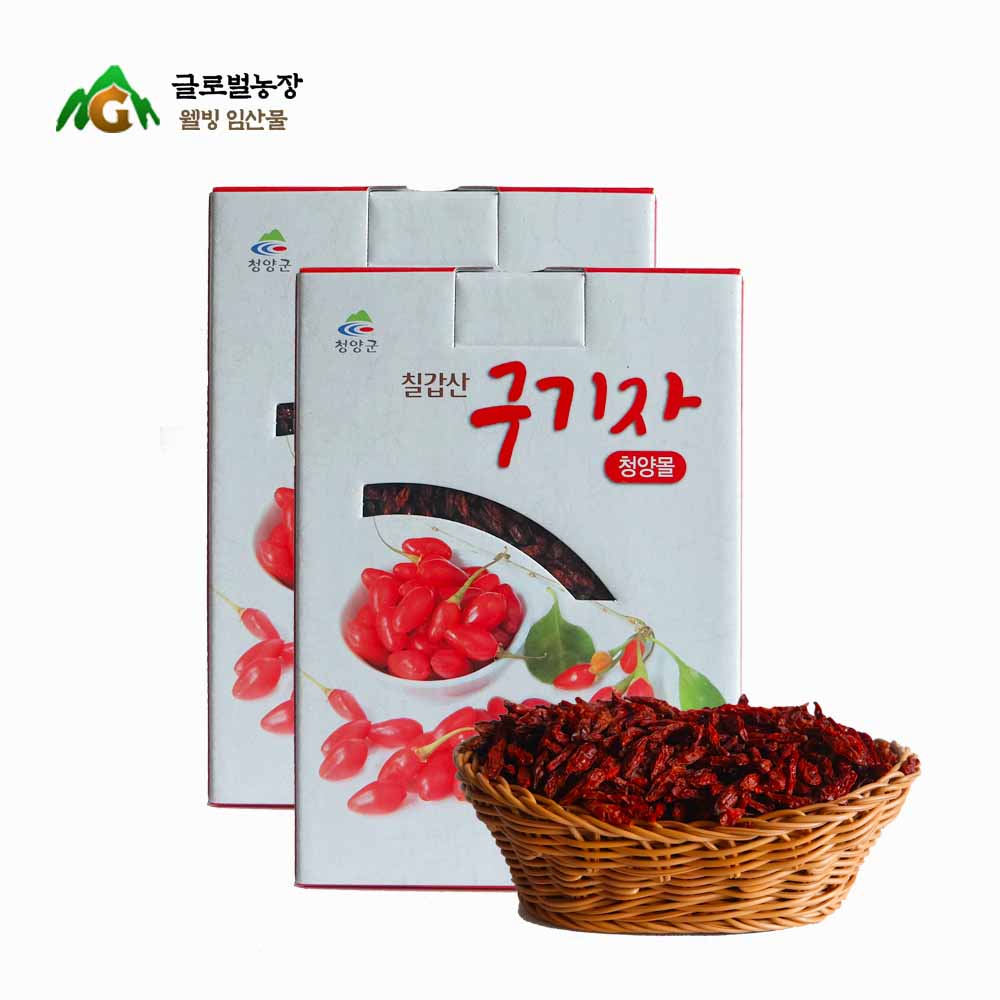 [글로벌 농장] 청양 칠갑산 구기자 1kg : 글로벌 농장